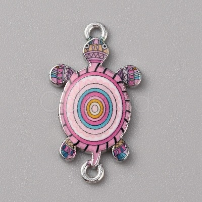 Alloy Enamel Connector Charms LS-ENAM-WH0061-47B-1