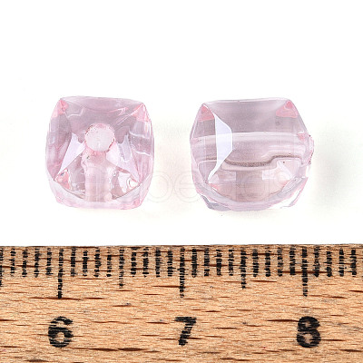 Transparent Acrylic Beads TACR-T028-60A-1
