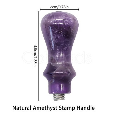 Sealing Wax Seal Stamp Handle AJEW-WH0114-74B-06-1