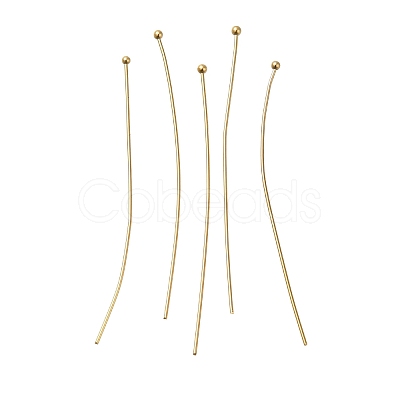 Brass Ball Head Pins KK-H502-03H-G-1