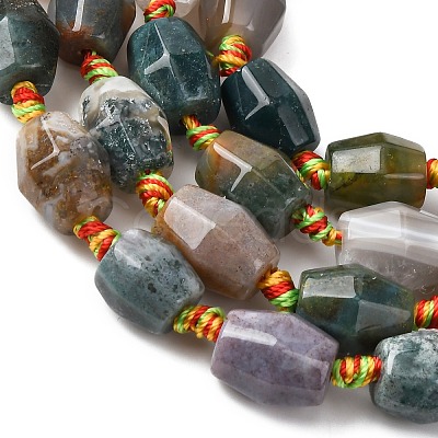 Natural Indian Agate Beads Strands G-A311-A01-01-1
