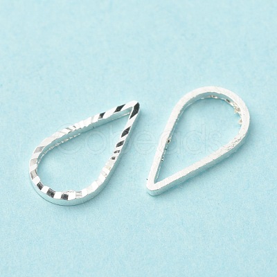 Brass Linking Rings KK-F831-017A-S-RS-1