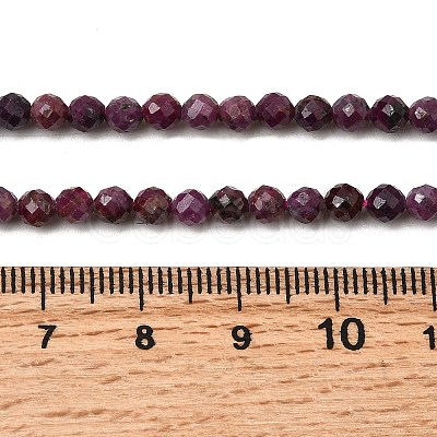 Natural Ruby Beads Strands G-C181-B06-03-01-1