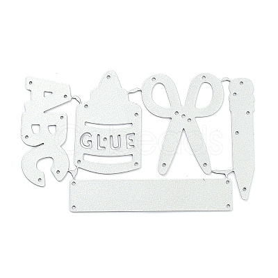Study Supplies Carbon Steel Cutting Dies Stencils LS-DIY-P076-50-1