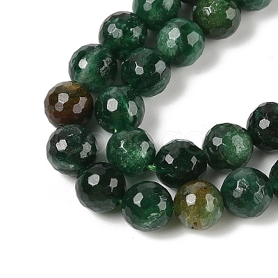 Natural Fuchsite Beads Strands G-H093-A01-01-1