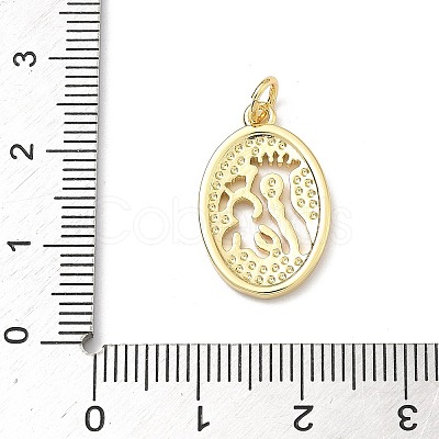 Brass Pendants KK-P345-55G-03-1