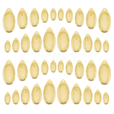 60Pcs 5 Styles Iron Fishing Lures FIND-FH0010-43B-1