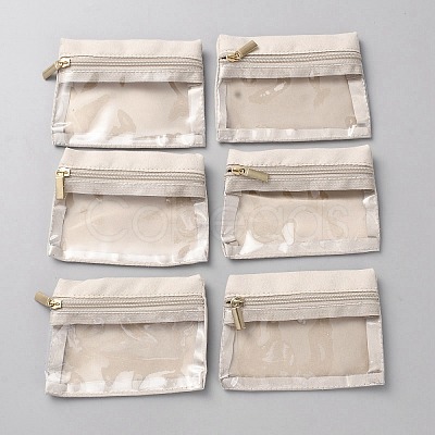 6Pcs Rectangle Polyester Jewelry Storage Bags ABAG-WH20006-11A-1