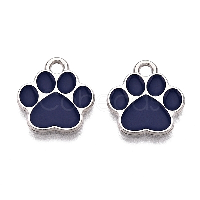 Alloy Enamel Pendants ENAM-T020-41E-RS-1