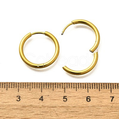 304 Stainless Steel Hoop Earrings for Women EJEW-M068-15G-G-1