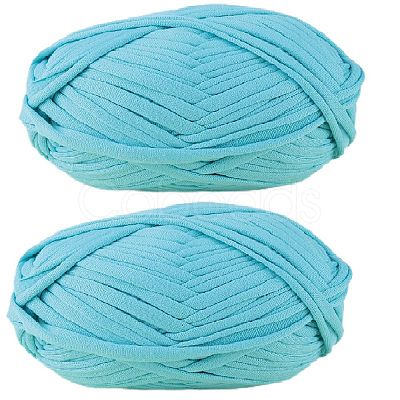 Super Bulky Polyester T-Shirt Cloth Strip Yarn OCOR-SZ0002-10E-1