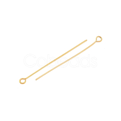 Ion Plating(IP) 304 Stainless Steel Eye Pins STAS-G075-17G-06-1
