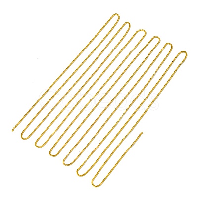 DIY Brass Chain Extender/End Chains Making Kits DIY-FS0005-61G-1