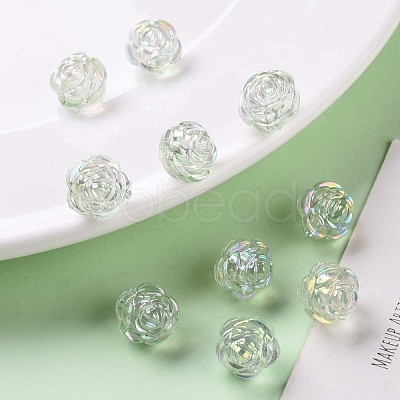 Transparent Acrylic Beads TACR-S154-33C-327-1