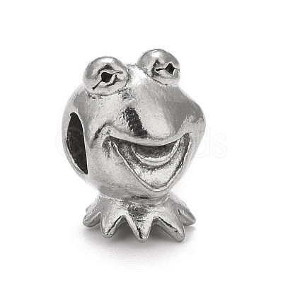 304 Stainless Steel European Beads STAS-G256-18AS-1