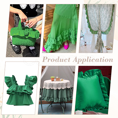 Pleated Satin Ribbons SRIB-GA0001-20B-1