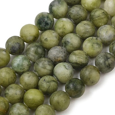 Natural Taiwan Jade Beads Strands X-GSR032-1