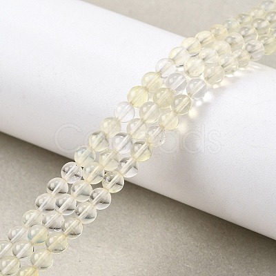 Watermelon Stone Glass Beads Strands G-L621-B08-4mm-1