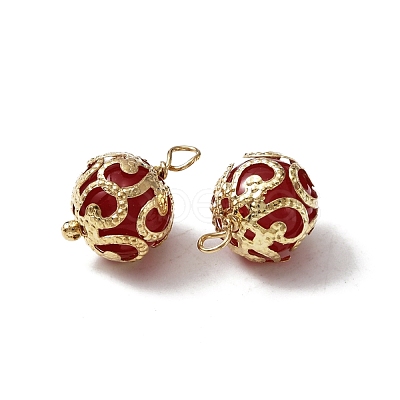 ABS Plastic Imitation Pearl Charms KK-TAC0011-02B-1