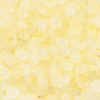 Frosted Glass Beads FGLA-D300-01E-1