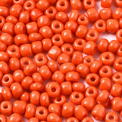 6/0 Glass Seed Beads SEED-S058-A-F264-1