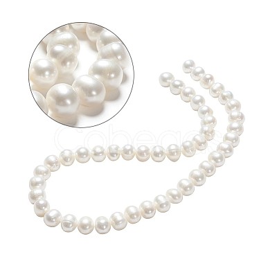 Natural Cultured Freshwater Pearl Beads Strands PEAR-F007-19-1