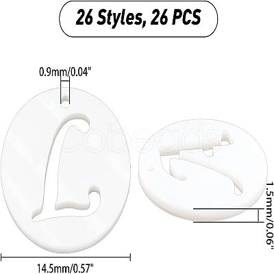 26Pcs 26 Style
Natural Freshwater Shell Charms SHEL-FH0001-12-1