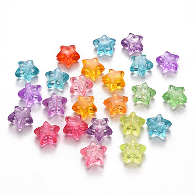 Transparent Acrylic Beads TACR-R150-03-1