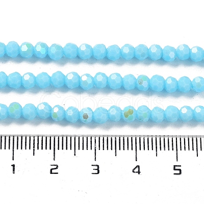 Opaque Glass Beads Strands LS-EGLA-A035-P4mm-L08-1
