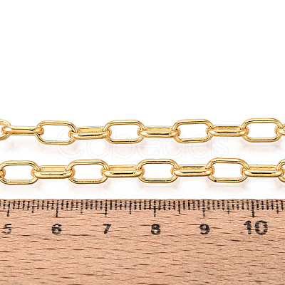 Brass Cable Chains CHC-T018-43G-1