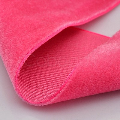 Polyester Velvet Ribbon for Gift Packing and Festival Decoration SRIB-M001-23mm-187-1
