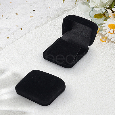 2Pcs Velvet Badge Storage Boxes CON-LP0001-88A-1