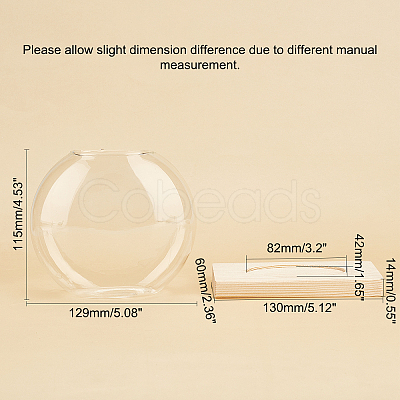 Glass Vase DJEW-WH0007-59A-1
