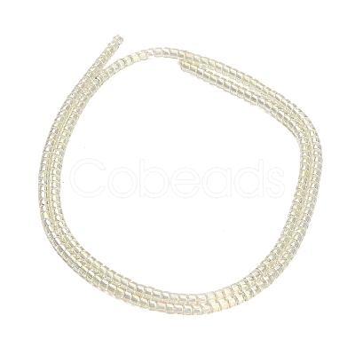 Electroplate Glass Beads Strands GL-CBAA615-01C-1