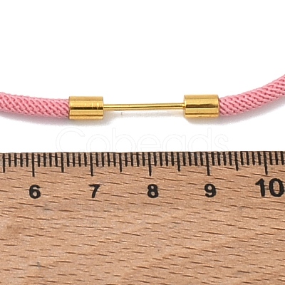 Adjustable Nylon Cord Necklace Making KK-CBACFA2-02G-27-1
