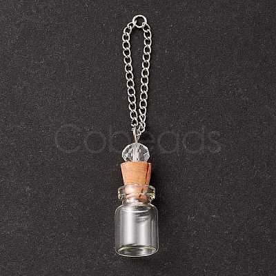 Empty Perfume Bottle Pendants GLAA-H017-01B-1