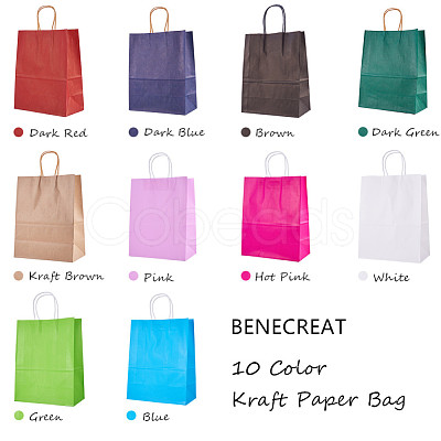 BENECREAT Kraft Paper Bag CARB-BC0001-10-1