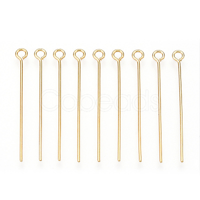 Brass Eye Pin KK-G331-09-0.7x35-1