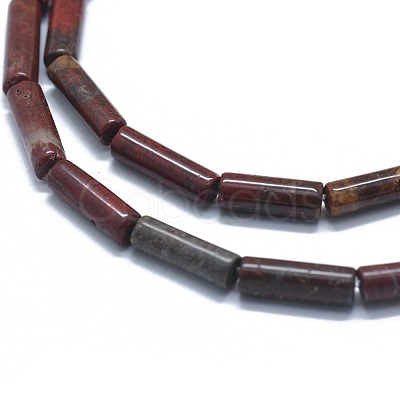 Natural Brecciated Jasper Beads Strands G-F631-D25-02-1