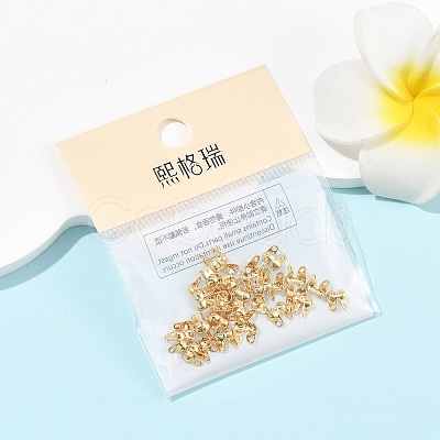 SHEGRACE Brass Bead Tips XGR0056G-62G-1
