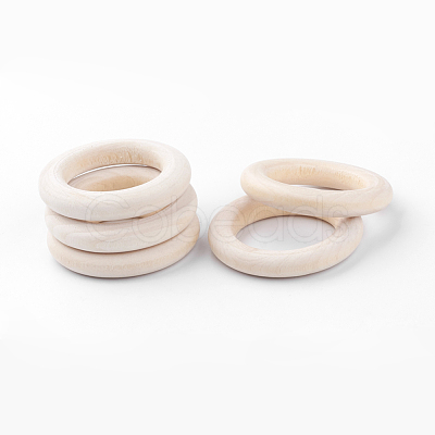Unfinished Wood Linking Rings WOOD-Q024-12-1