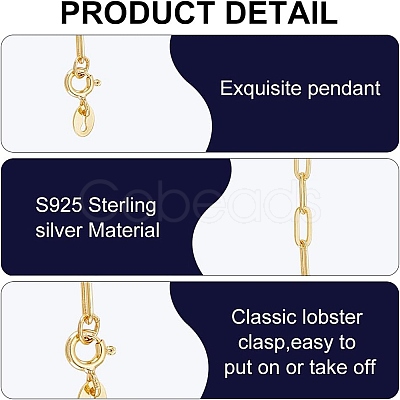 1Pc 925 Sterling Silver Chain Extender STER-BC0002-62G-1
