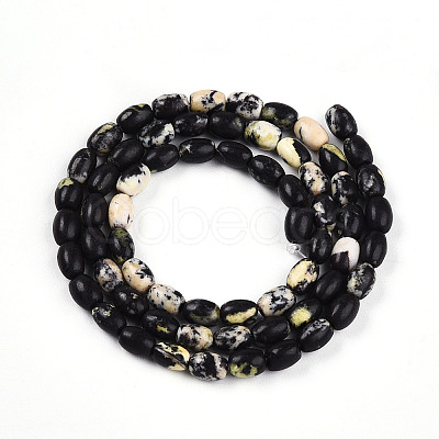 Natural Yellow Turquoise(Jasper) Beads Strands G-N346-02A-13-1