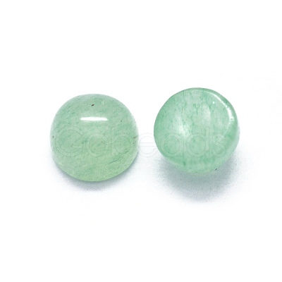 Natural Dyed & Heated Green Onyx Agate Cabochons G-O175-23-20-1