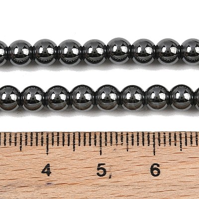 Synthetic Non-magnetic Hematite Beads Strands GG-CBAB93D-B01-5mm-1