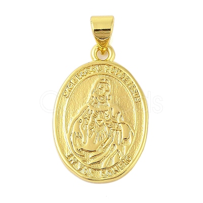 Rack Plating Brass Pendants X-KK-S380-42C-G-1