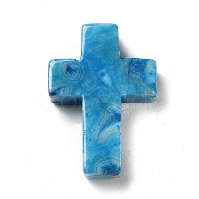 Synthetic Gemstone Dyed Pendants FIND-C040-01F-1