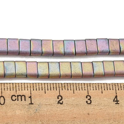 Electroplated Non-magnetic Synthetic Hematite Beads Strands G-C106-B01-04B-1