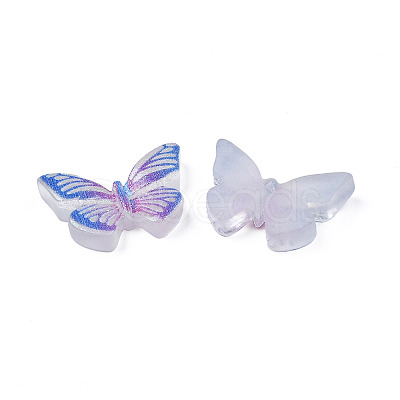 Translucent Printed Resin Cabochons LS-CRES-N021-107A-1