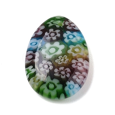 Handmade Millefiori Lampwork Beads LAMP-G166-06F-1